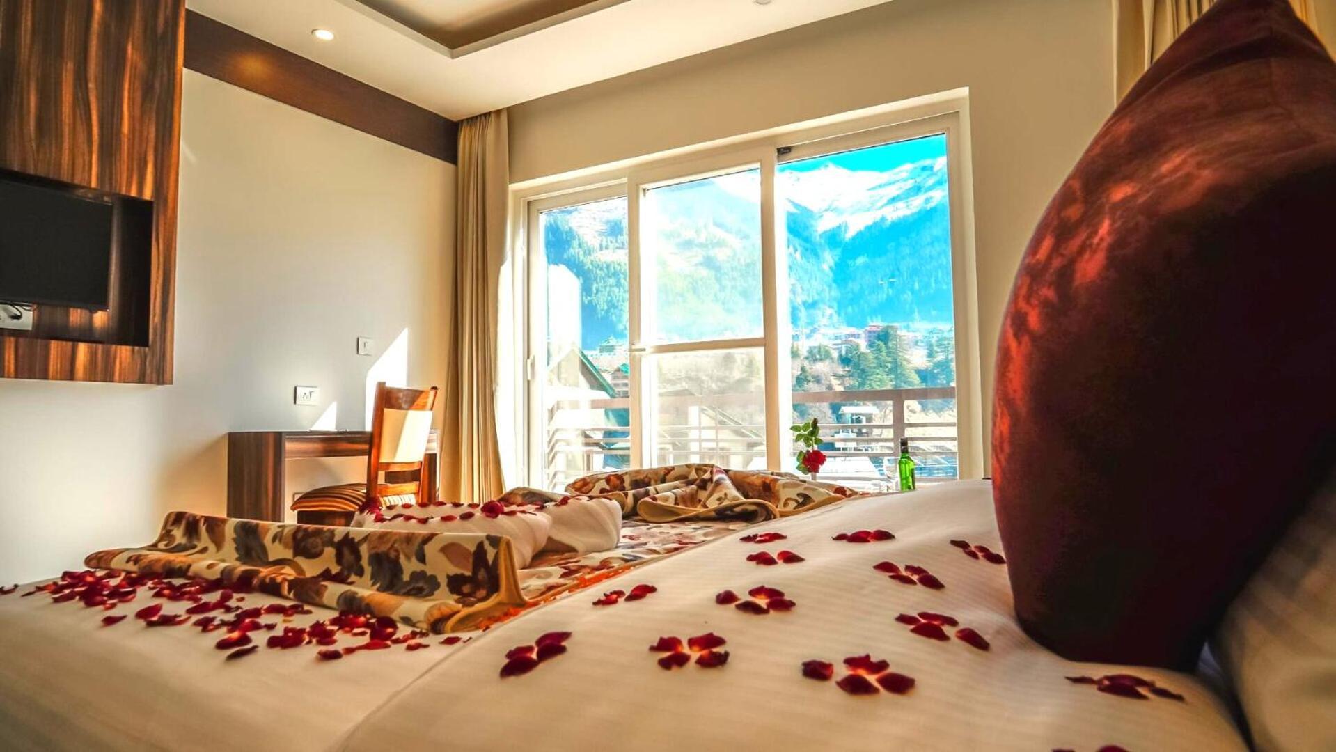 Hotel Simsa Heights Manali Exterior foto